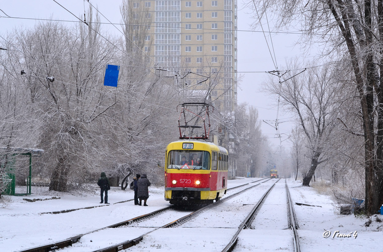 Волгоград, Tatra T3SU № 5723