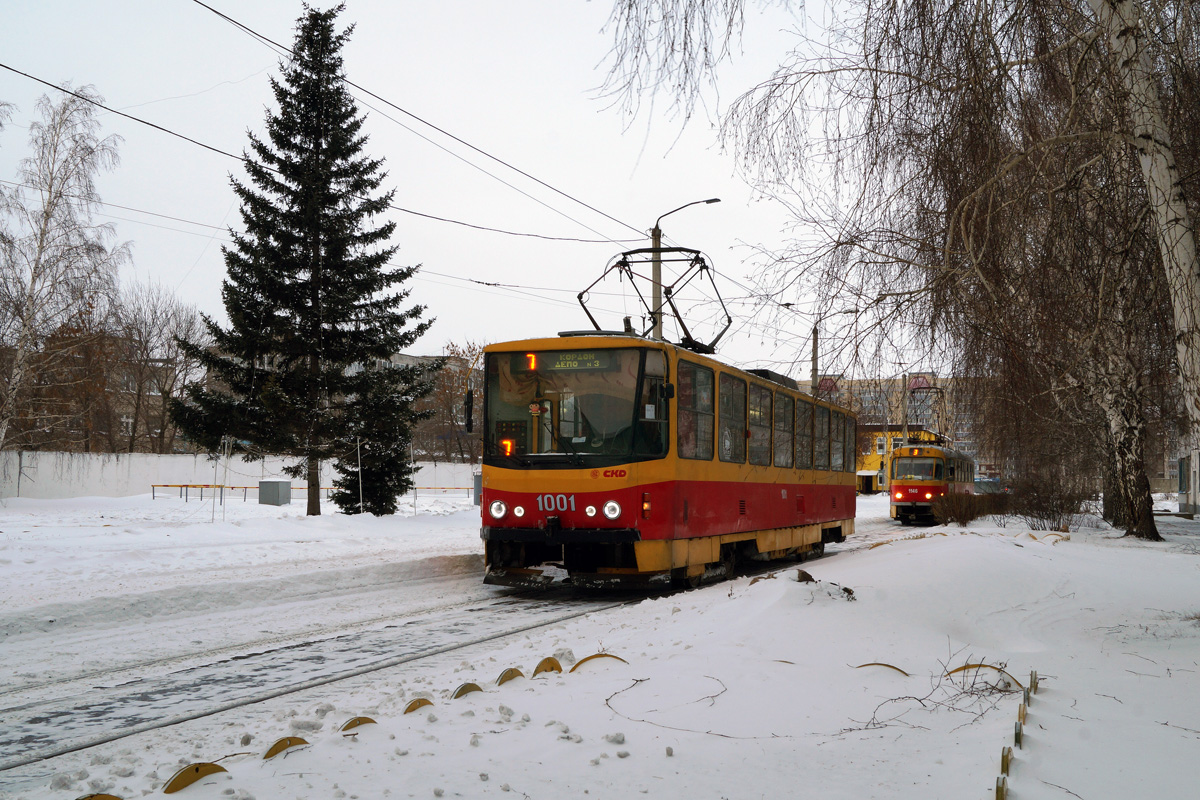 Barnaul, Tatra T6B5SU № 1001