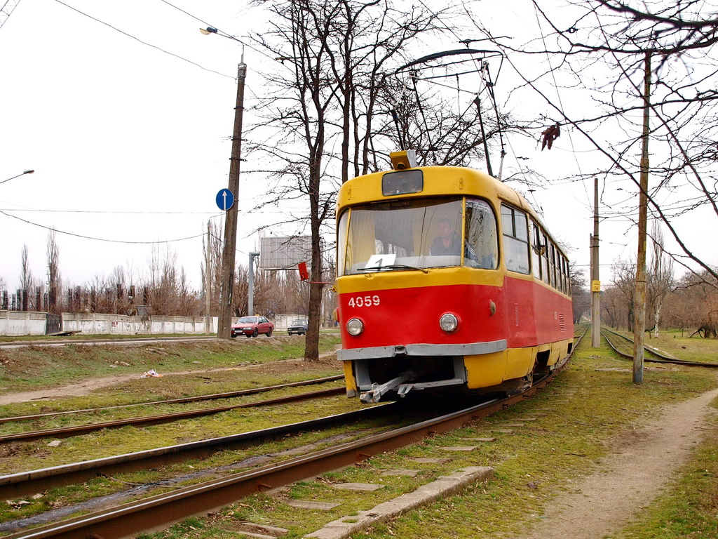 Одесса, Tatra T3SU № 4059