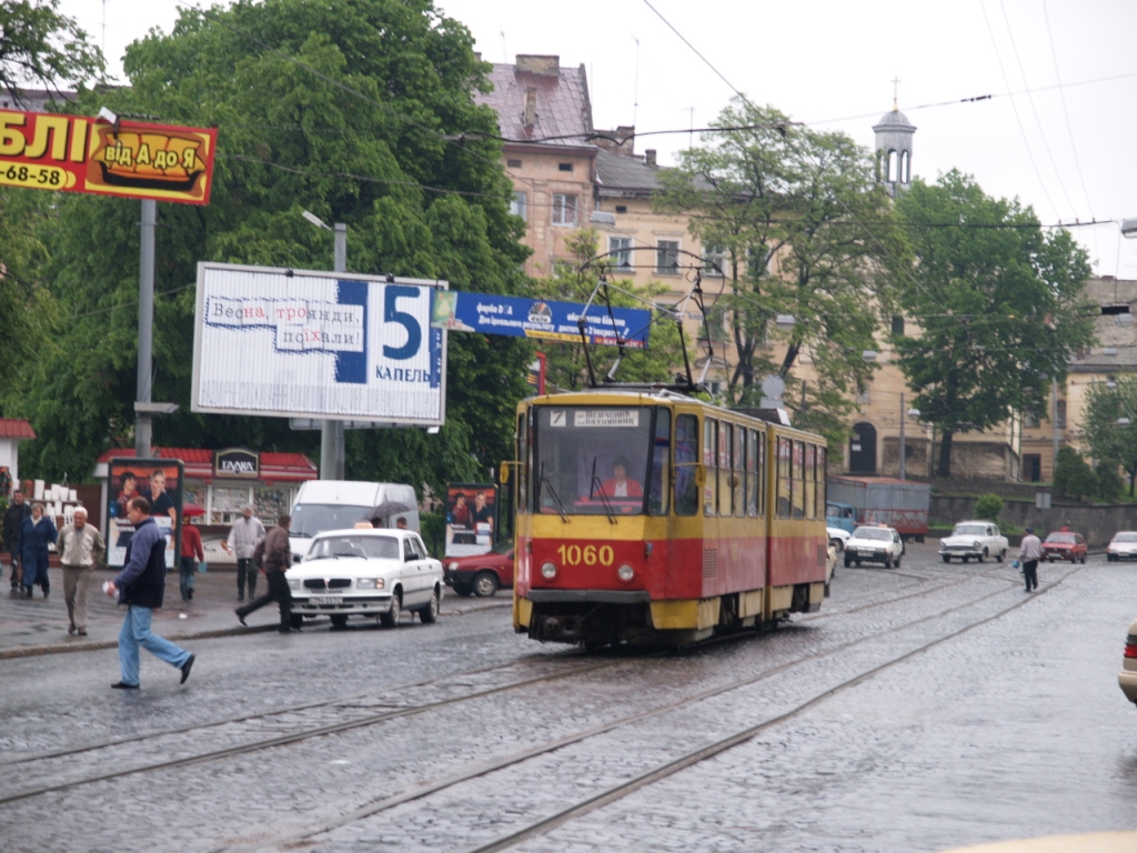 Львов, Tatra KT4SU № 1060
