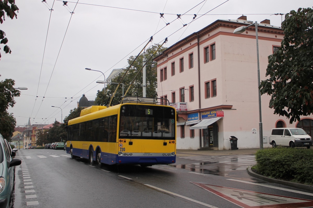 Теплице, Škoda 28Tr Solaris III № 220 Теплице, Škoda 28Tr Solaris III № 220