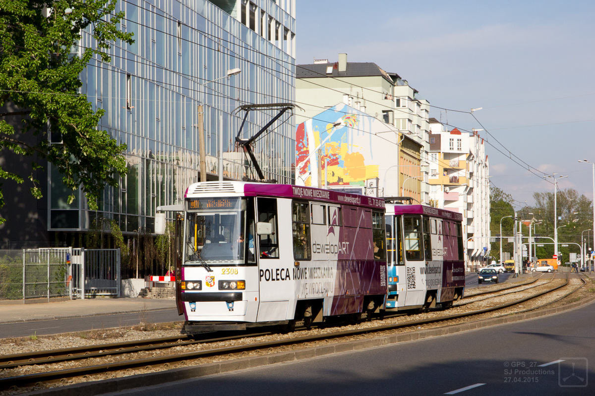 Вроцлав, Konstal 105NWr № 2308