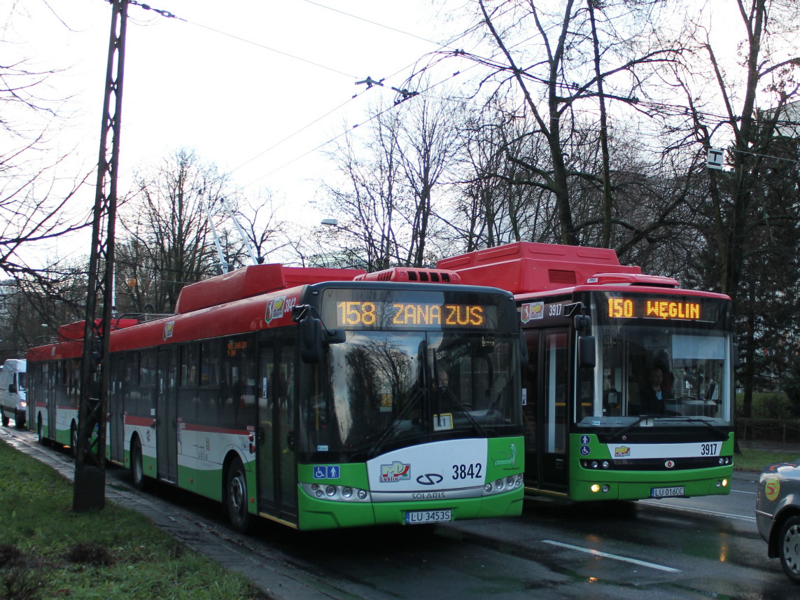 Lublin, Solaris Trollino III 12 Škoda č. 3842