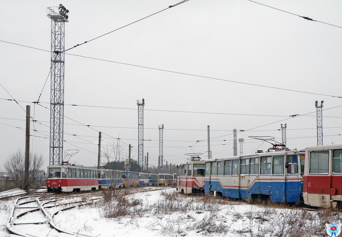 Dzerzhinsk, 71-605A № 057; Dzerzhinsk — Closure of the Tramway