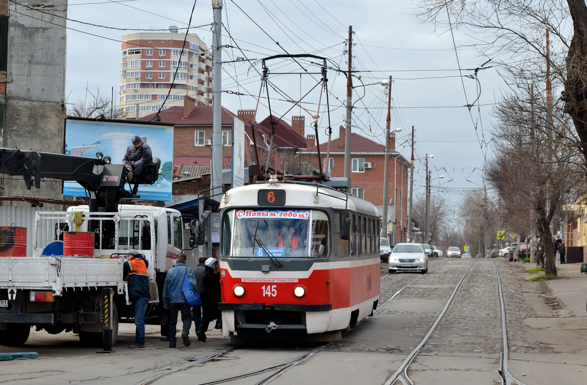 Краснодар, Tatra T3SU КВР МРПС № 145