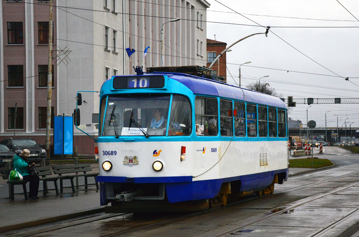 Рига, Tatra T3A № 30689