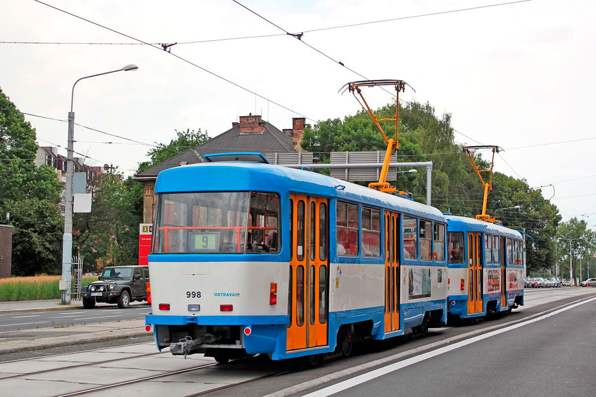 Острава, Tatra T3R.P № 998