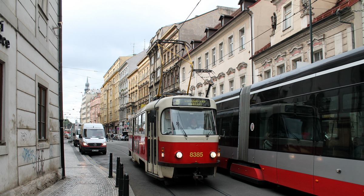 Прага, Tatra T3R.P № 8385