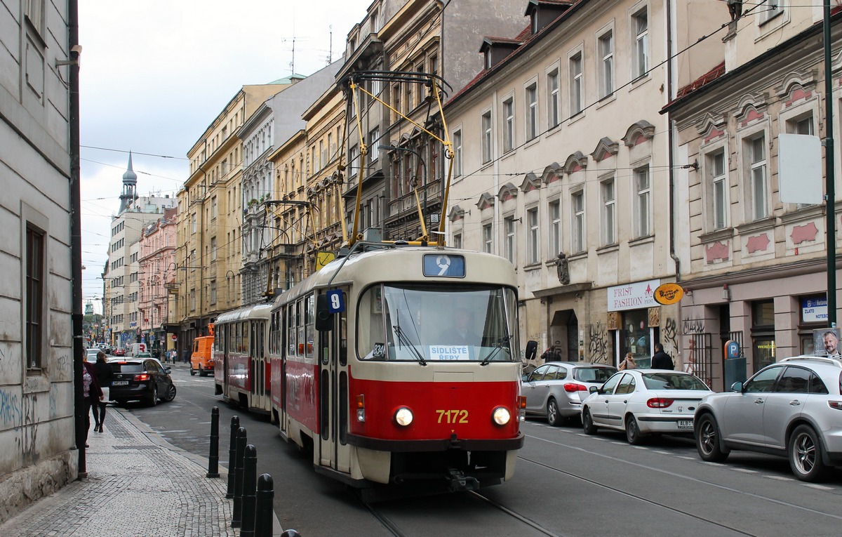 Прага, Tatra T3SUCS № 7172