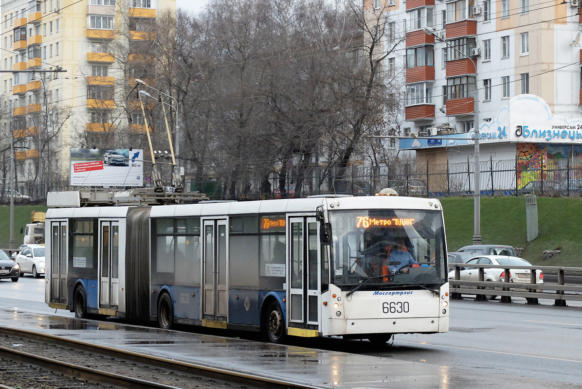 Moscow, Trolza-6206.01 “Megapolis” № 6630 Moscow, Trolza-6206.01 “Megapolis” № 6630