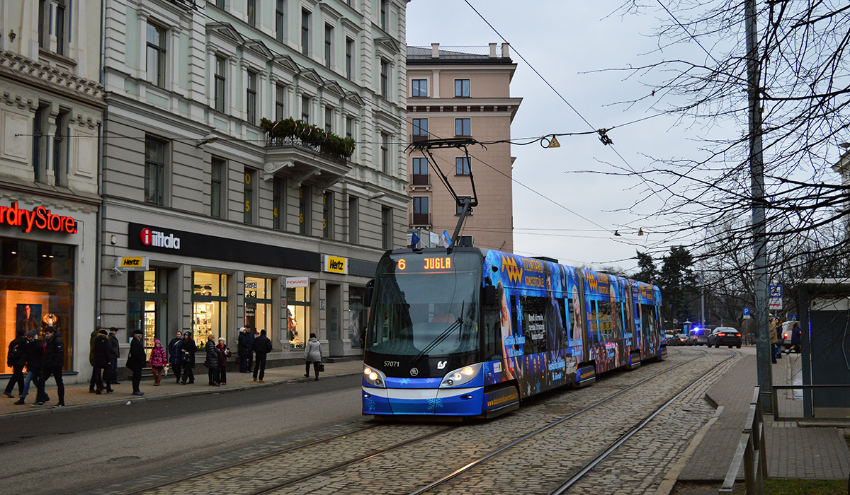 Рига, Škoda 15T ForCity Alfa Riga № 57071