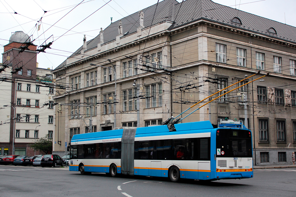 Ostrava, Solaris Trollino III 18 AC Nr. 3801