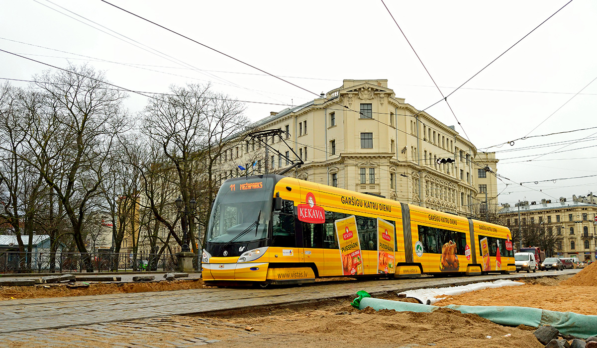 Рига, Škoda 15T ForCity Alfa Riga № 57038