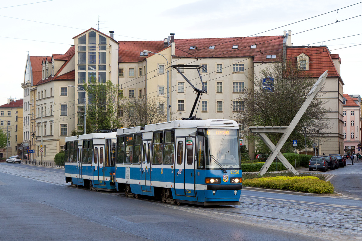 Вроцлав, Konstal 105NWr № 2258