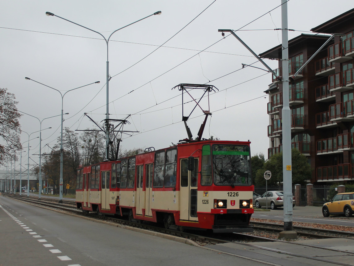 Гданьск, Konstal 105Nch № 1226