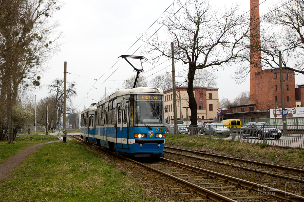 Vroclavas, Konstal 105NWr nr. 2486