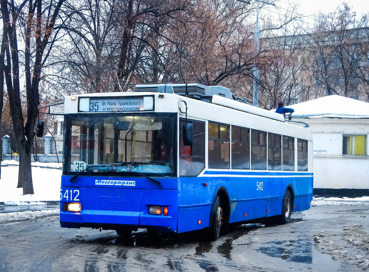 Москва, Тролза-5275.05 «Оптима» № 5412