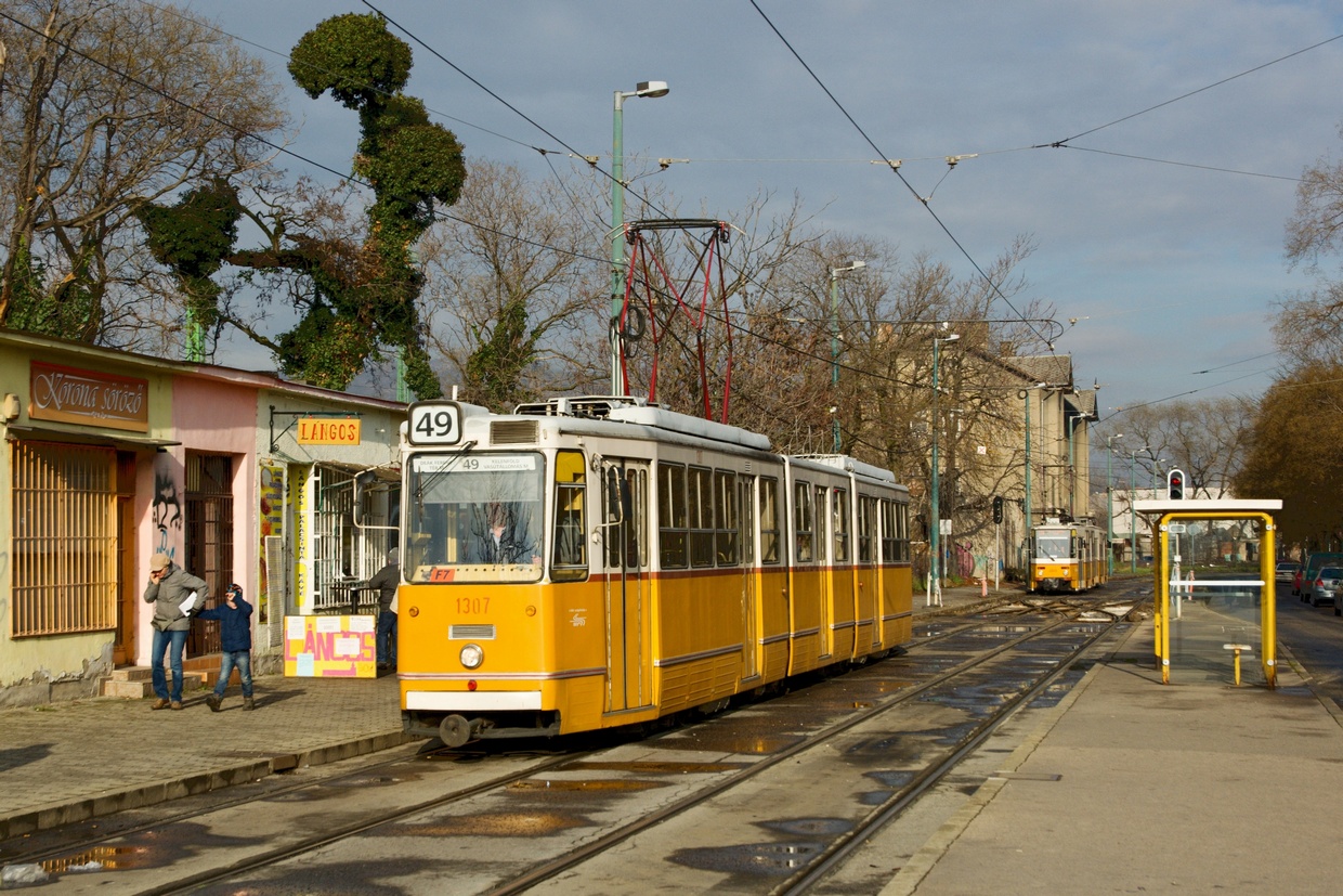 Budapest, Ganz CSMG2 № 1307