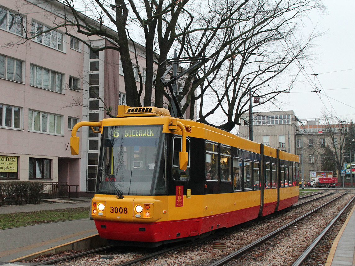 Варшава, Konstal 116Na/1 № 3008