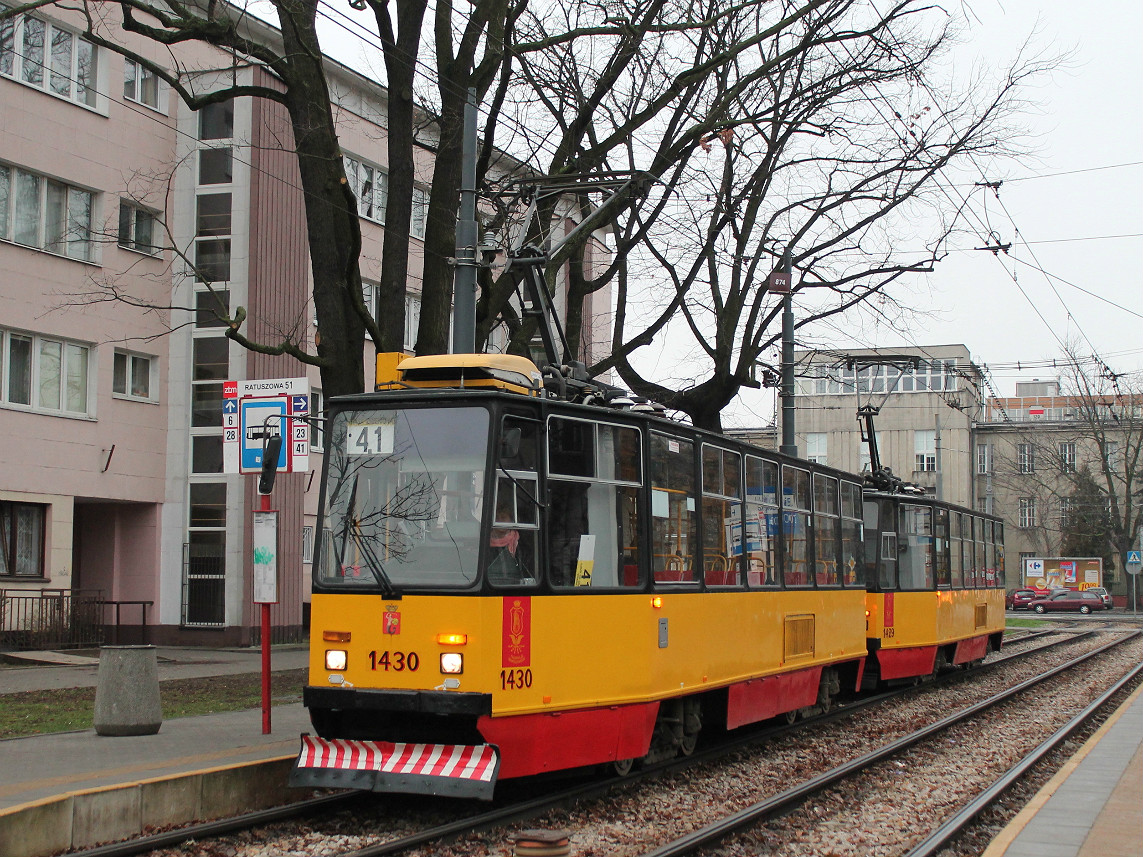 Варшава, Konstal 105Nf № 1430