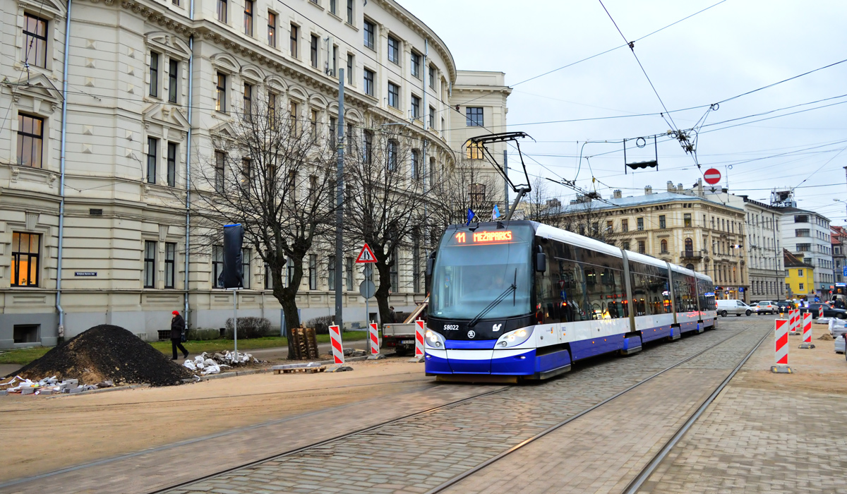 Рига, Škoda 15T1 ForCity Alfa Riga № 58022