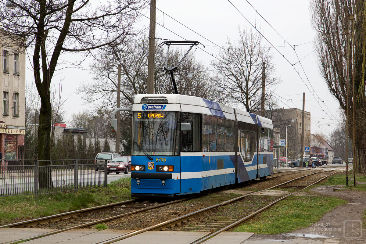 Вроцлав, Protram 205Wr As № 2706