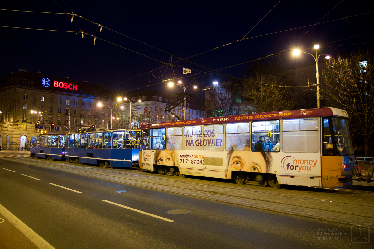 Вроцлав, Konstal 105NWr № 2478