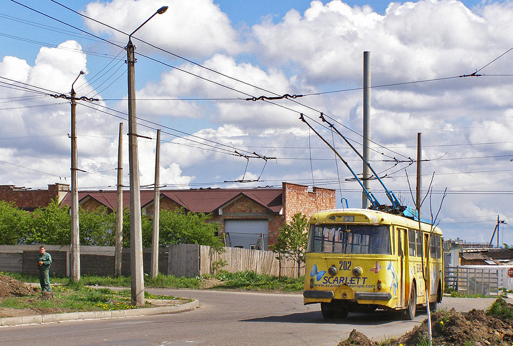 Черновцы, Škoda 9TrH25 № 202