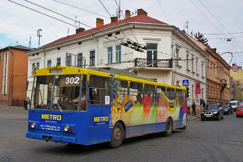 ჩერნივცი, Škoda 14Tr89/6 № 302