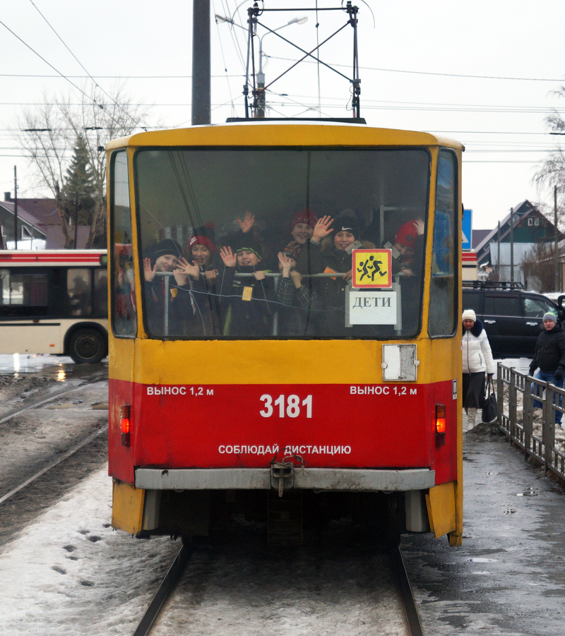 Барнаул, Tatra T6B5SU № 3181