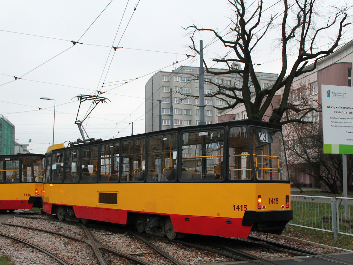 Варшава, Konstal 105Nf № 1415