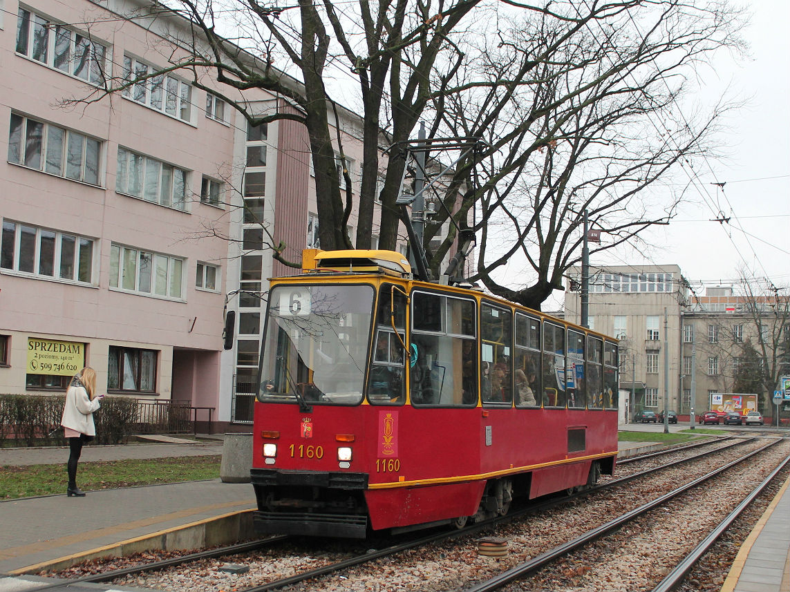 Варшава, Konstal 105Na № 1160