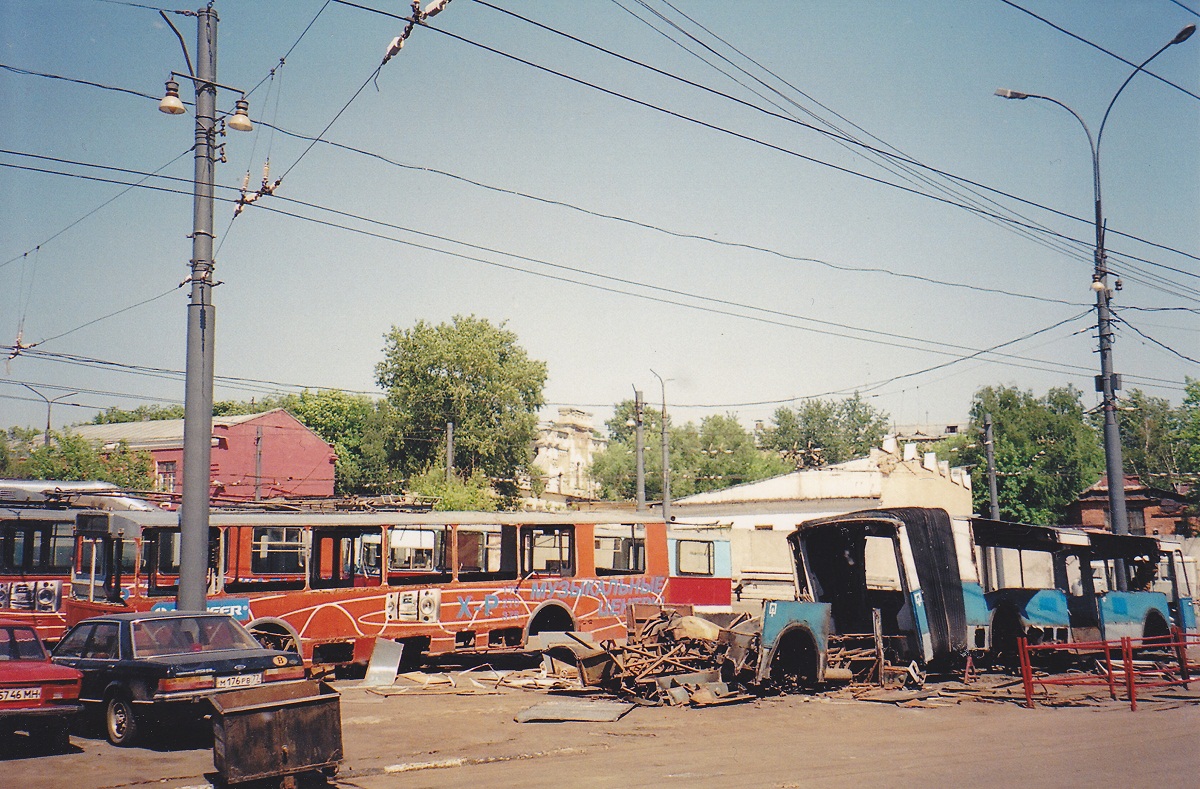 Москва, ЗиУ-683Б [Б00] № 2603; Москва — Троллейбусные парки: [2] территория на Новорязанской улице