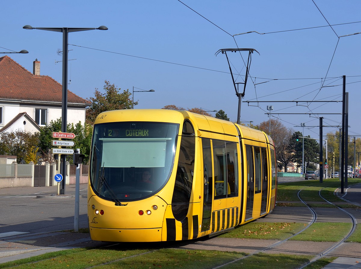 Мюлуз, Alstom Citadis 302 № 2010