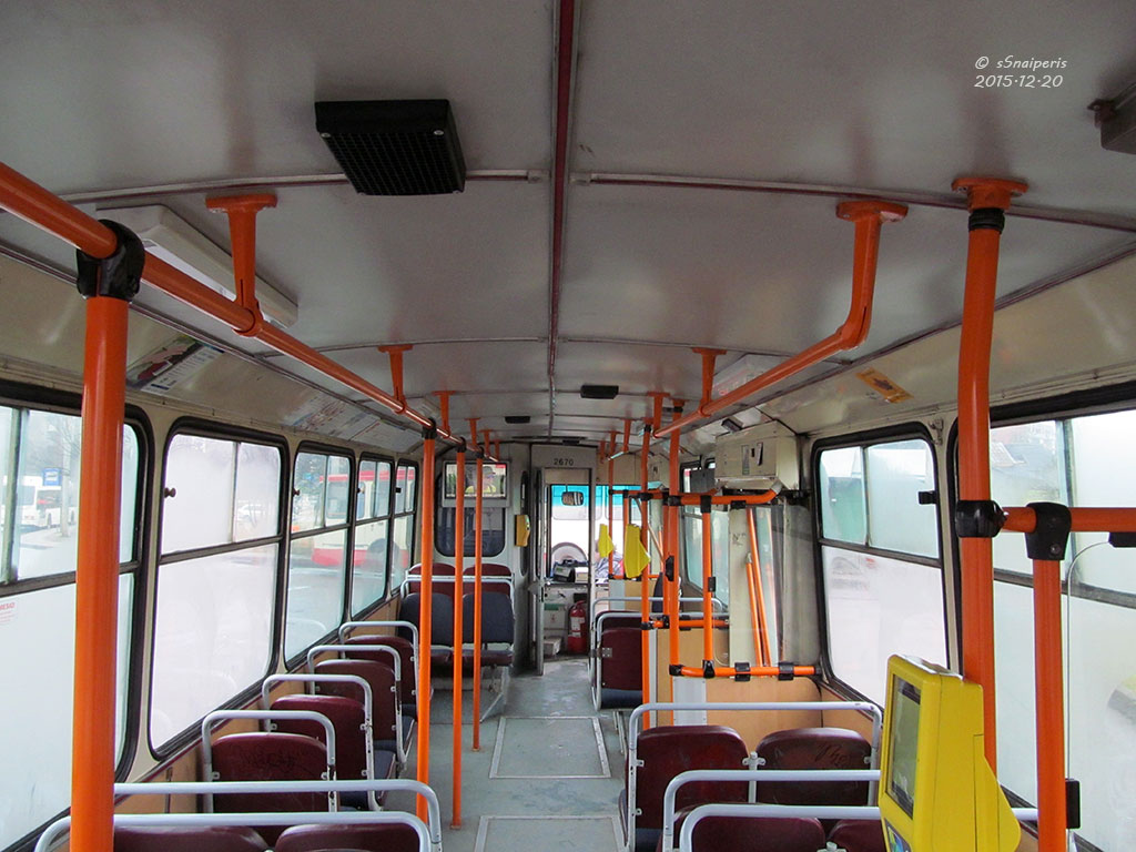 Вильнюс, Škoda 14Tr17/6M № 2670