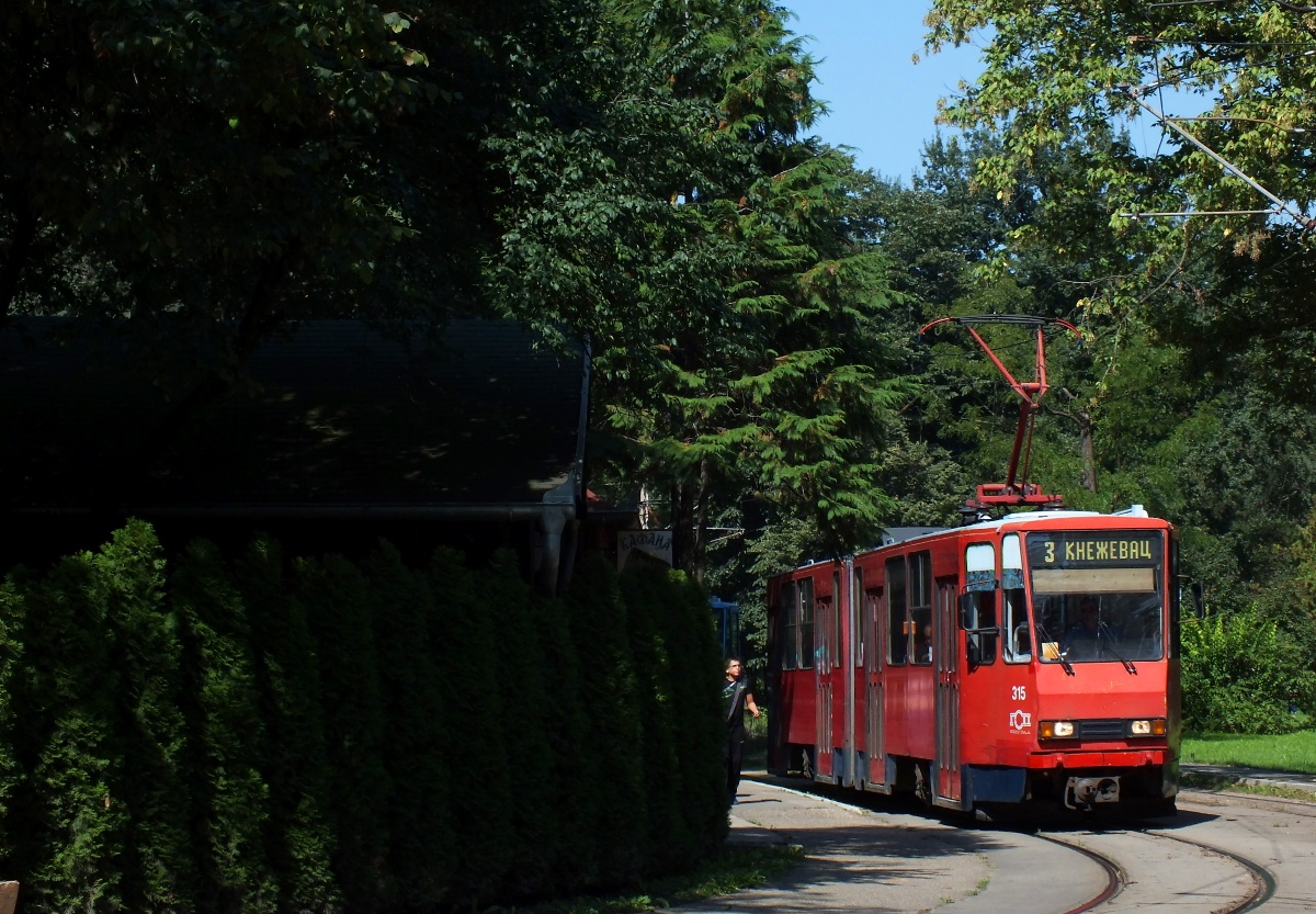 Белград, Tatra KT4YU-M № 315