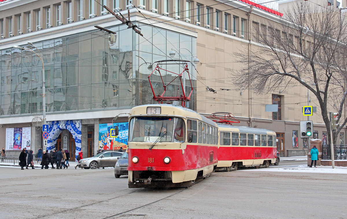 Екатеринбург, Tatra T3SU № 181