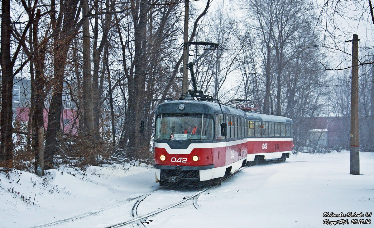 Кривой Рог, Tatra T3SU № 042