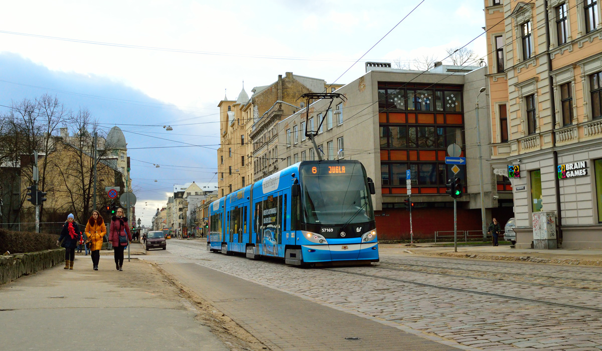 Рига, Škoda 15T ForCity Alfa Riga № 57169