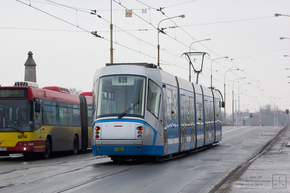 Вроцлав, Škoda 16T Elektra № 3015