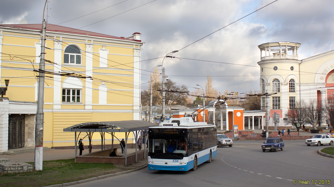 Крымский троллейбус, Богдан Т70110 № 4314
