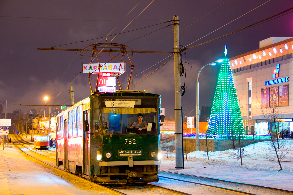 Екатеринбург, Tatra T6B5SU № 762 Екатеринбург, Tatra T6B5SU № 762