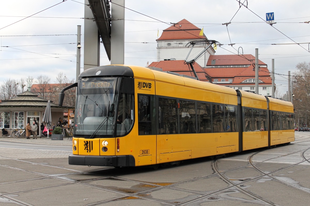 Дрезден, Bombardier NGT D8 DD 	 № 2638