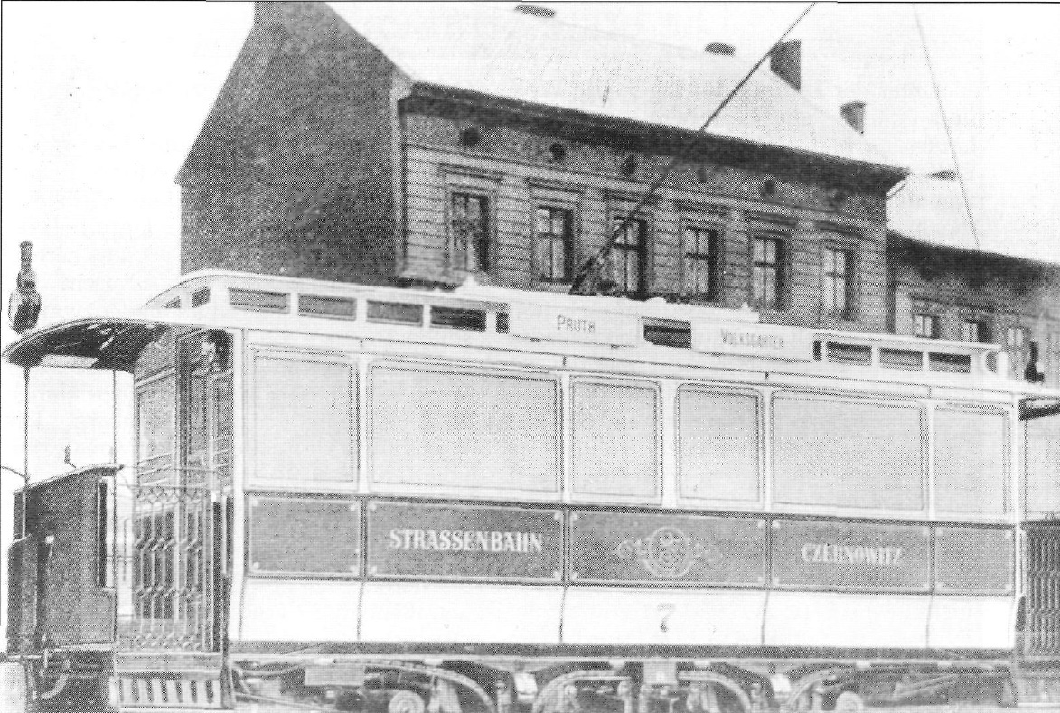 Черновцы, Двухосный моторный Ringhoffer № 7; Черновцы — Исторические фотографии (до 1991 года)