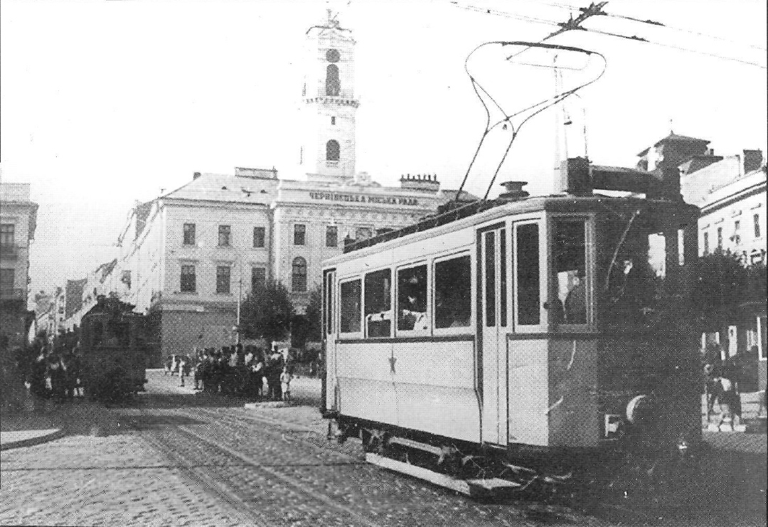 Черновцы, Двухосный моторный Ringhoffer № 7; Черновцы — Исторические фотографии (до 1991 года)