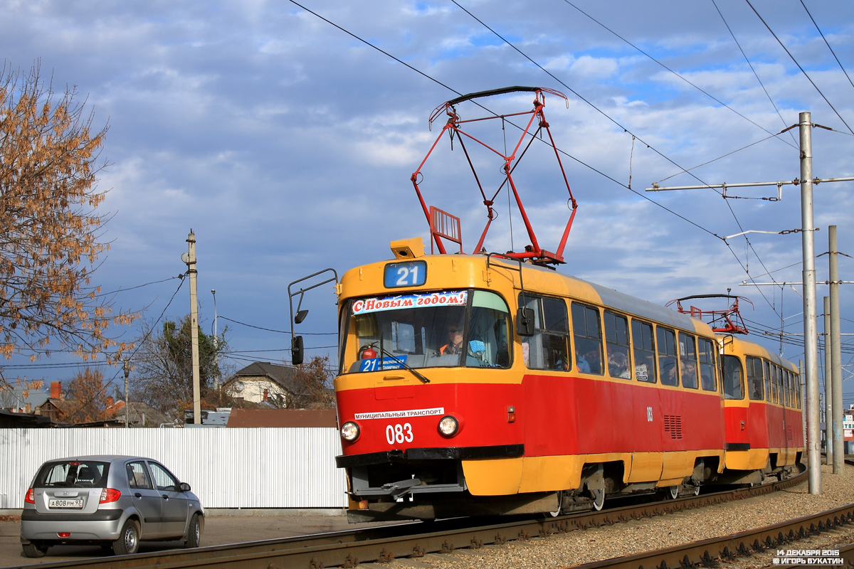Krasnodar, Tatra T3SU č. 083 Krasnodar, Tatra T3SU č. 083