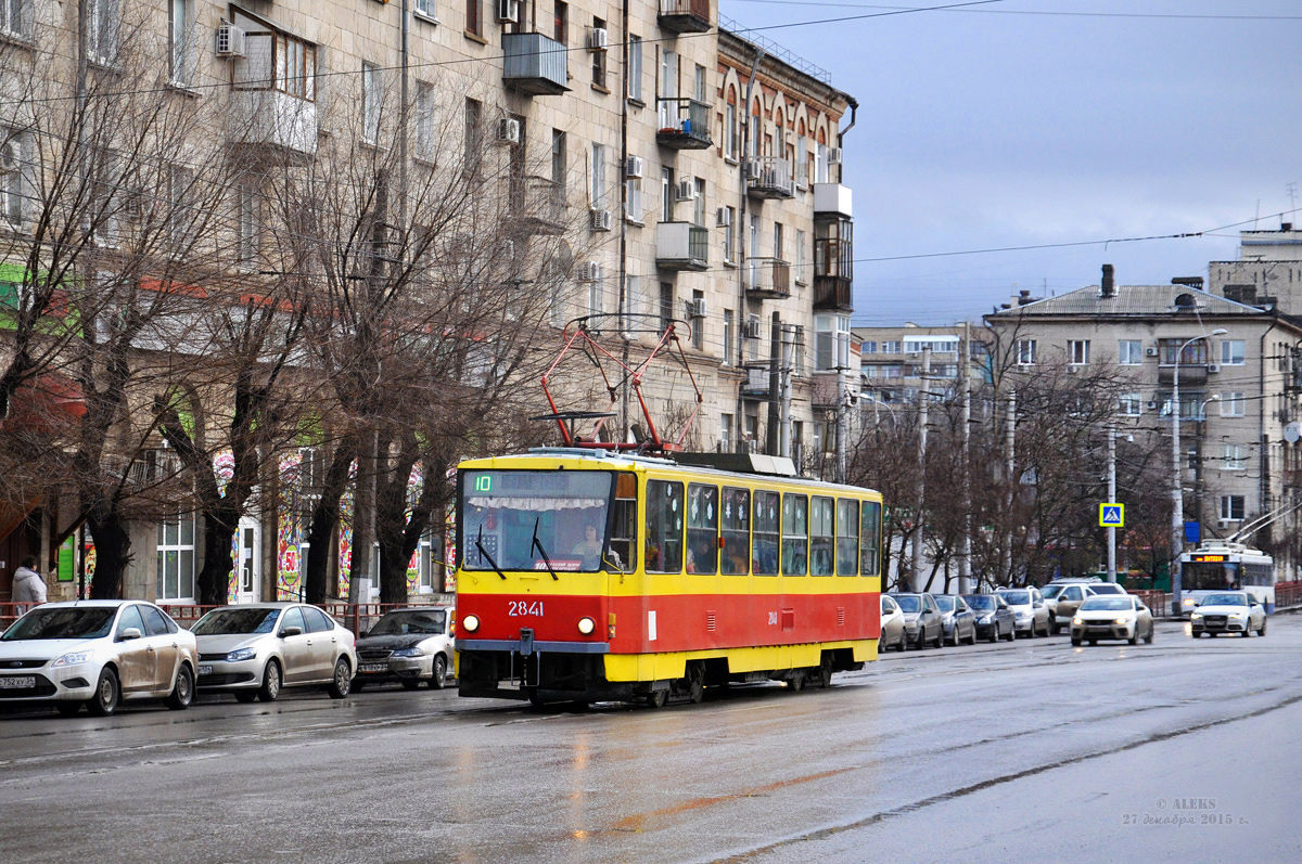 Волгоград, Tatra T6B5SU № 2841