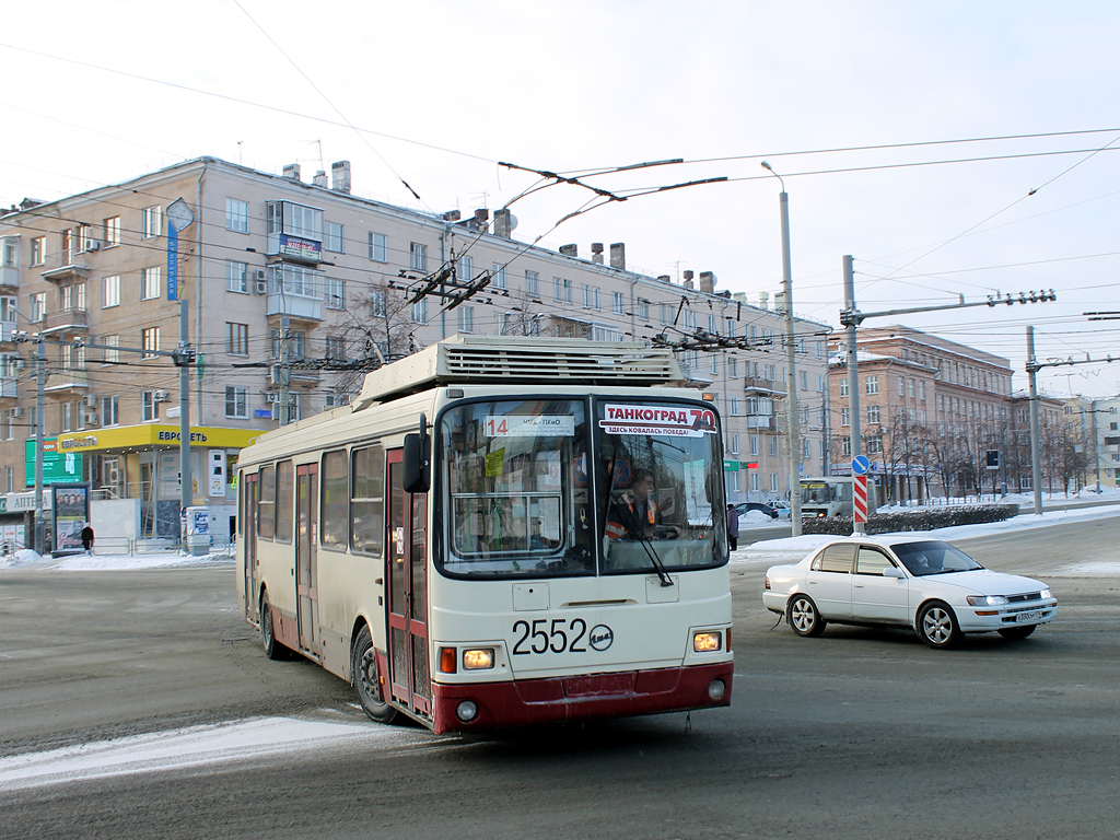 Челябинск, ЛиАЗ-5280 (ВЗТМ) № 2552 Челябинск, ЛиАЗ-5280 (ВЗТМ) № 2552