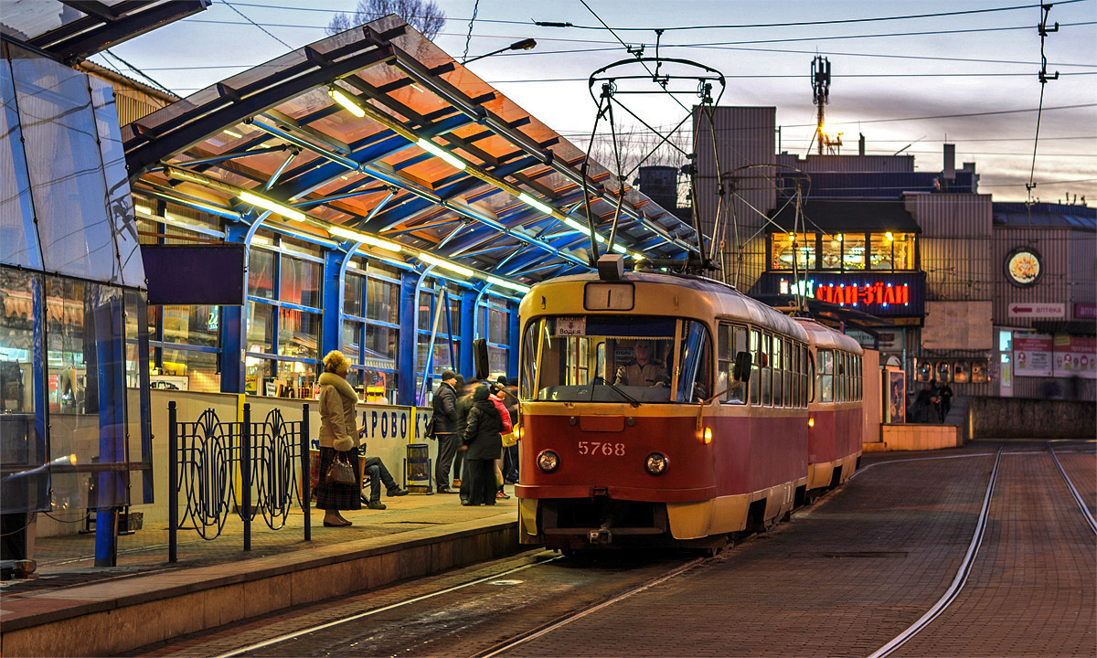 Киев, Tatra T3SU № 5768 Киев, Tatra T3SU № 5768