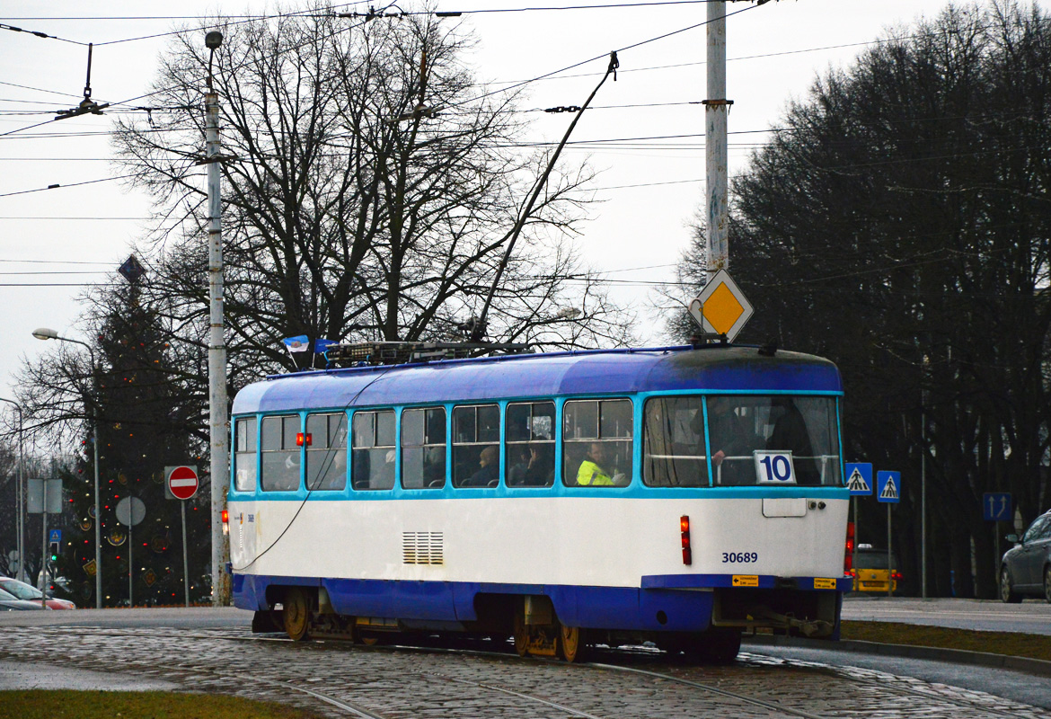 Рига, Tatra T3A № 30689